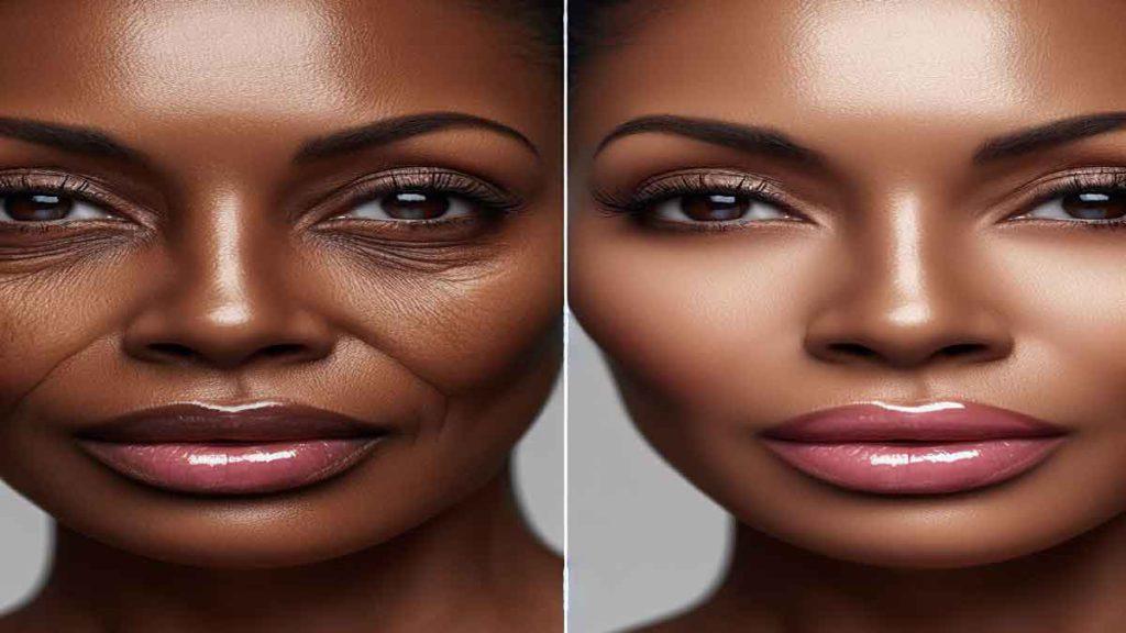 تزریق بوتاکس صورت زن