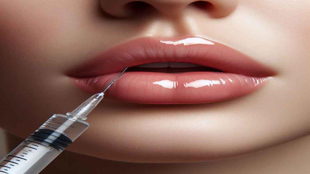 تزریق بوتاکس لب
