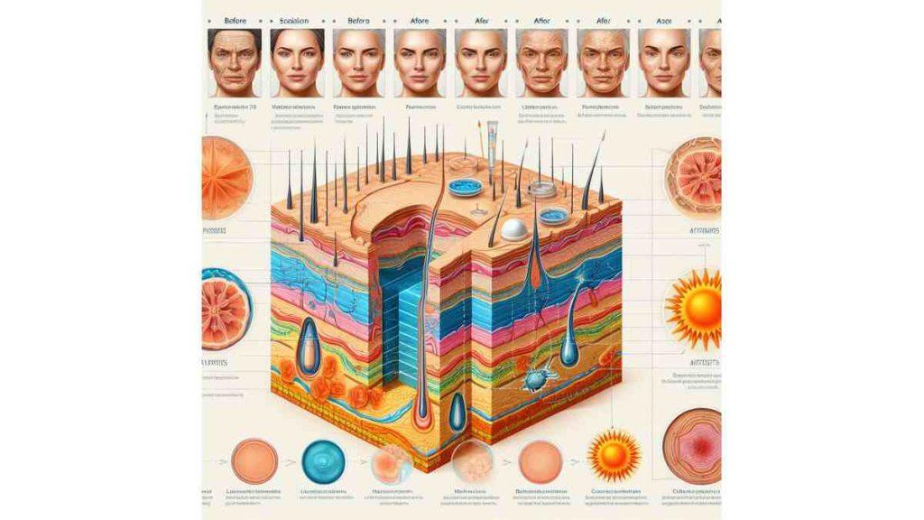 جوانسازی لایه های مختلف پوست با هایفوتراپی پوست