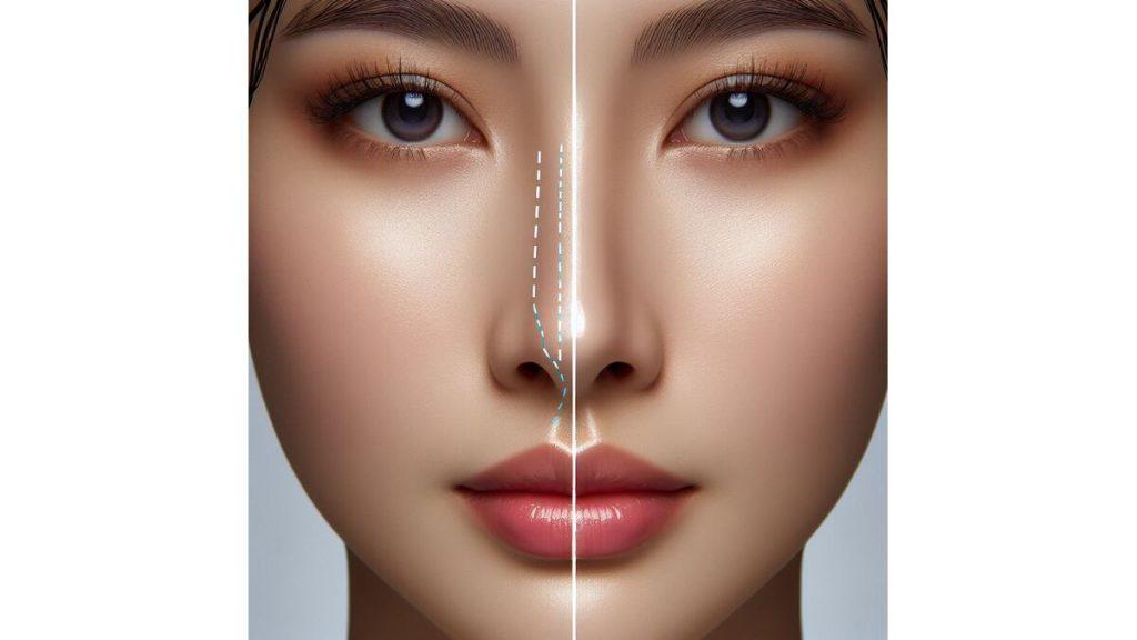 کوچک کردن بینی با هایفوتراپی
