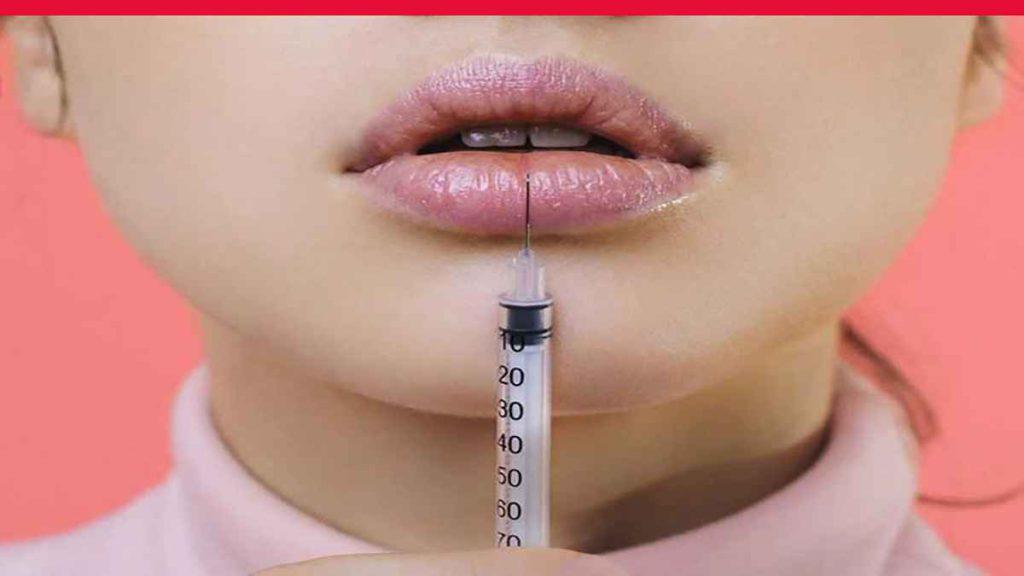 تزریق ژل به لب
