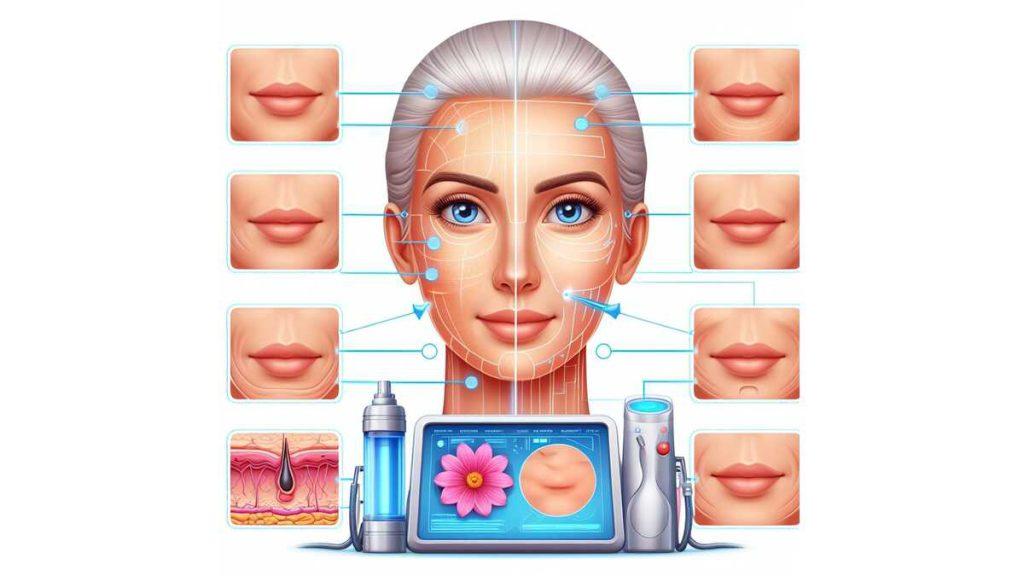 رفع چین و چروک صورت با مزوتراپی 