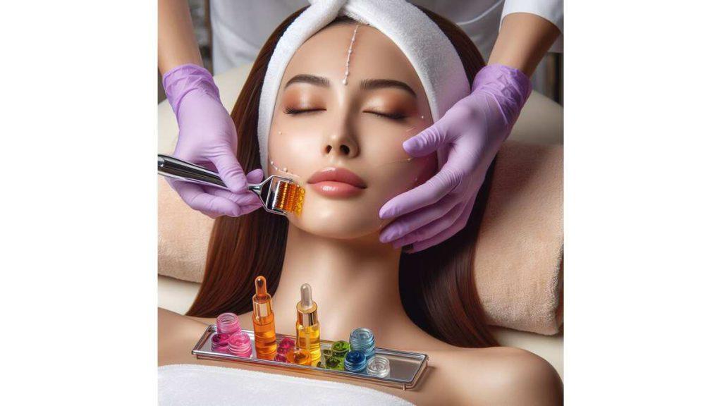 پاکسازی پوست صورت با مزوتراپی